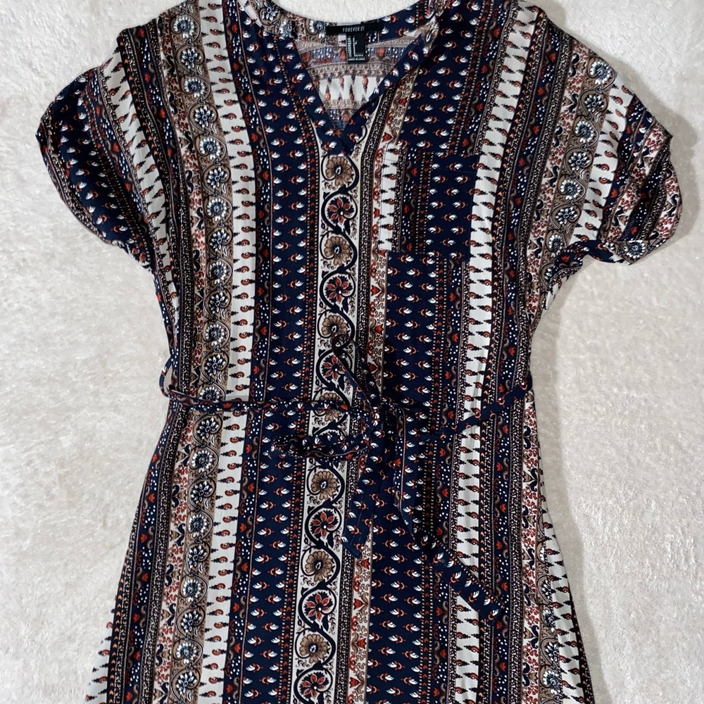 Forever 21 tribal printed dress